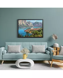 "ФРЕЯ" Пазл. Премиальная коллекция 2000 элемент. TOP-PZL-2000/02 Городок у моря арт. ГММ-119073-1-ГММ087068370234