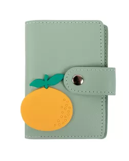 "Lol&Pop" LLP-400 Визитница 11 х 7.5 см полиуретан №02 апельсин арт. ГММ-112766-2-ГММ087076246244