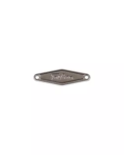 HNK-2 Нашивка "fashion" металл 10 шт №04 под никель арт. ГММ-111698-1-ГММ090036008504