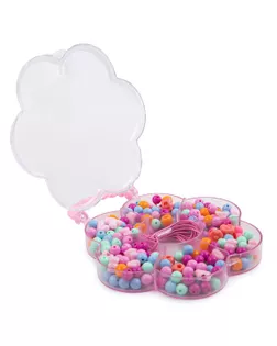 Набор бусин для рукоделия "Hobbius" "Цветок" JCB 1 шт №01 ассорти арт. ГММ-115388-1-ГММ106840146644