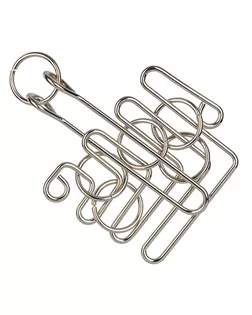 "DELFBRICK" DLM-38 Головоломка металлическая 1 шт 2-й сорт "Лабиринт" 8 элемент. арт. ГММ-113181-1-ГММ110841714144