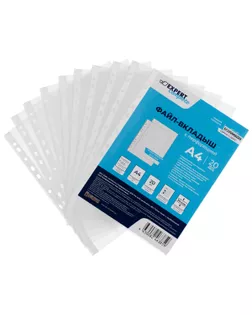 "Expert Complete" Classic Файл-вкладыш A4 20 шт. 30 мкм глянцевый прозрачный ЕС220066020 арт. ГММ-115359-1-ГММ111397599144