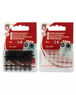 Кнопка пришивная "KOH-I-NOOR" 11 (MIA1020 №1/2) пластик d 7 мм 24 шт. белый арт. ГММ-108278-1-ГММ000389510461