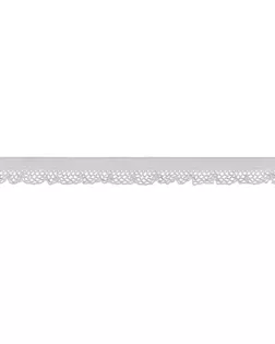 Лента эластичная "TORIONI" GET-038PT 13 мм 25 м №001 белый арт. ГММ-108336-1-ГММ052642543012