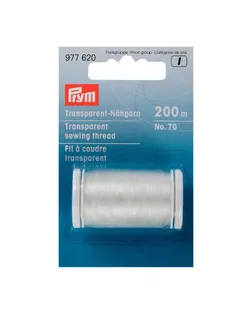 Нитки Прозрачная нить для шитья №70 "PRYM" 977620 100% полиамид 200 м 1 шт  арт. ГММ-108464-1-ГММ064616164684