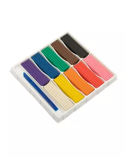 "Лео" "Играй" Пластилин классический LPMC-0110 200 г ( в картонной упаковке ) 10 цв.  арт. ГММ-108573-1-ГММ066858275874