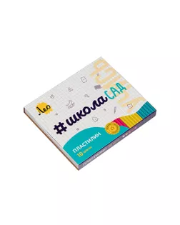 "Лео" "Учись" Пластилин классический LMC-0110 200 г ( в картонной упаковке ) 10 цв.  арт. ГММ-108574-1-ГММ066858296614