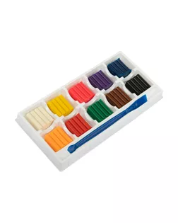 "Лео" "Расти" Пластилин восковой LMCW-0110 120 г ( в картонной упаковке ) 10 цв.  арт. ГММ-108585-1-ГММ066858998334