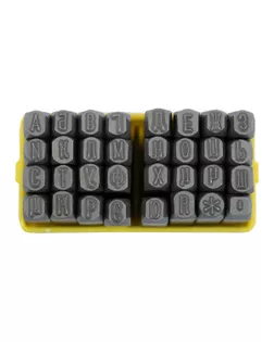 "Промысел" Набор штампов для чеканки по металлу MT-006 4 мм русский алфавит арт. ГММ-107308-1-ГММ071212243894