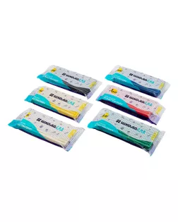 "Лео" "Учись" Пластилин классический, группа 1 LMC-240 240 г ( в пакете ) 5 шт 1 цв. желтый арт. ГММ-108709-2-ГММ071239711934