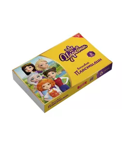 "Царевны" Пластилин восковой TSR-LMCW0106 72 г ( в картонной упаковке ) 6 цв. 02 арт. ГММ-108740-2-ГММ072646308134