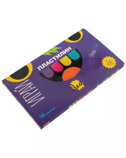 "Лео" "Играй" Пластилин классический LPMC-0118 360 г ( в картонной упаковке ) 18 цв.  арт. ГММ-108759-1-ГММ073350690944