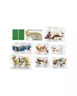 "Поделкин" PLX-03 Конструктор пластиковый Карусель 330 элемент. арт. ГММ-109355-1-ГММ075102233284