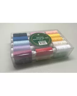 Швейные нитки (армированные) 40 ЛШ 200 м АССОРТИ 30 шт в пластик. коробке арт. ГММ-108912-1-ГММ078286262084