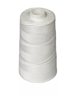 Швейные нитки (армированные) 100 ЛХ 1000 м белый №0101 БЕЛЫЙ арт. ГММ-107870-1-ГММ000000144255