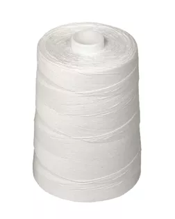 Швейные нитки (армированные) 200 ЛХ 1000 м белый №0101 БЕЛЫЙ арт. ГММ-108238-1-ГММ003570406212