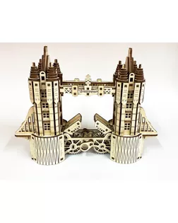 "REZARK" MGR-9 Серия "Механика" Пазл 3D фанера Разводной мост арт. ГММ-113286-1-ГММ086728788044