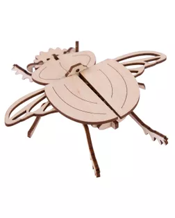 "REZARK" NIZ-10 Серия "Живая природа" Пазл 3D фанера Скарабей арт. ГММ-110428-1-ГММ089717587224