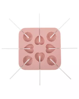 Форма силиконовая "S-CHIEF" для леденцов SPC-0505 14.5х14.5х1.4 см 8 ячеек арт. ГММ-114143-1-ГММ094803718434