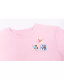 HNP-5 Нашивка полиэстер 10 шт 05-1 мишка 3.2х3.2 см арт. ГММ-112787-1-ГММ097878447664