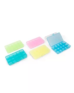 Коробка пластик для шв. принадл. пластик OM-042 прозрачная арт. ГММ-404-1-ГММ0005183