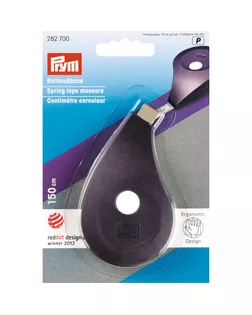 "PRYM" 282700 Рулетка Ergonomics 150 см 1 шт в блистере шкала в см арт. ГММ-101708-1-ГММ015571882942