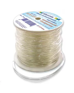 Шнур 2 мм ECG-2.0 силиконовый 50 м ±0.5 м прозрачный арт. ГММ-1894-1-ГММ0061455