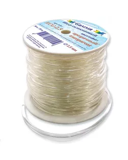 Шнур 2.5 мм ECG-2.5 силиконовый 50 м ±0.5 м прозрачный арт. ГММ-1895-1-ГММ0076304