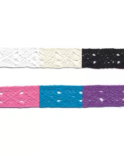 Тесьма декоративная кружевная HVK-16 14 мм 22.8 м ±0.5 м №061 бежевый арт. ГММ-2639-1-ГММ0002106