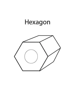 Бисер Япония "TOHO" 11/0 HEXAGON №3 2.2 мм 5 х 5 г №0027B зеленый арт. ГММ-2732-30-ГММ0025382
