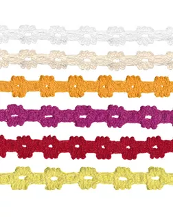 Тесьма декоративная кружевная HVK-26 15 мм 22.8 м ±0.5 м №061 бежевый арт. ГММ-3127-4-ГММ0004601