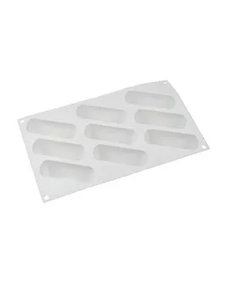 Формы для выпечки силиконовые "S-CHIEF" SPC-0328 для пирожных 29.8 x 17.4 x 4.2 см "пирамидки" - 9 ячеек арт. ГММ-14592-1-ГММ022937674552