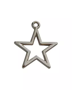 "BLITZ" PPT035 Подвеска 19 х 23 мм 10 шт №04 никель арт. ГММ-5976-1-ГММ0013197