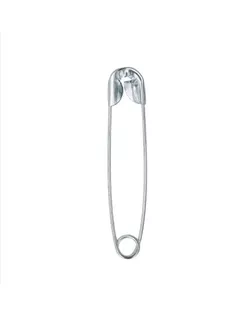 Булавки английские "BLITZ" BS-03 №03 45 мм под никель железо в картонной упаковке 500 шт  арт. ГММ-102708-1-ГММ003061288042