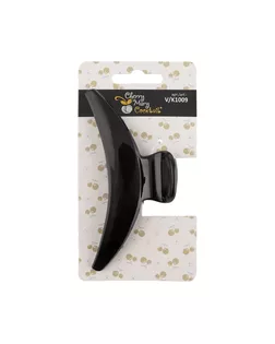 "CHERRY MARY" V/K1009 Заколка "Краб" для волос 5 х 1 шт №01 черный арт. ГММ-6210-1-ГММ0047415