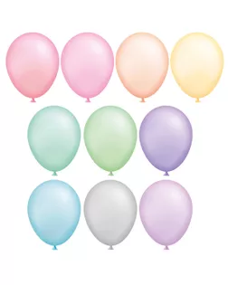 "BOOMZEE" BLS-25 Набор воздушных шаров 25 см 10 шт 01-ассорти стандарт арт. ГММ-6817-1-ГММ0041844