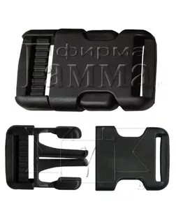 Пряжка-замок пластик SB06 ш.2,5см (100шт) арт. ГММ-7209-1-ГММ0074688