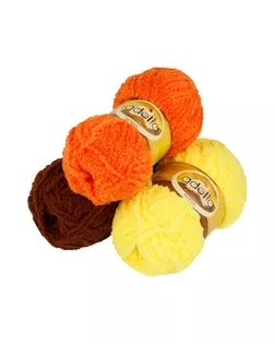 Пряжа ADELIA "SOFIA" 100% полиэстер 10 х 50 г 90 м ± 6 м №23 голубой арт. ГММ-101712-10-ГММ020663168082