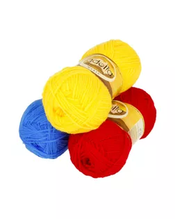 Пряжа ADELIA "MARIA" 100% акрил 10 х 50 г 227 м ± 10 м №01 БЕЛЫЙ арт. ГММ-101807-6-ГММ004297829352