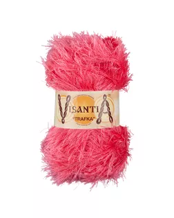 Пряжа VISANTIA "TRAFKA" 100% полиэстер 5 х 100 г 150 м ± 3 м №0021 темно-розовый арт. ГММ-101703-1-ГММ000155211251