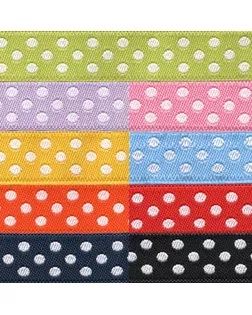 Лента жаккардовая 20 мм TRJ-20 10 м отделочная голубой/белый арт. ГММ-7964-3-ГММ0033219