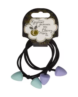 "CHERRY MARY" V/R6006 Набор резинок для волос 5 х 2 шт №03 желтый+зеленый арт. ГММ-8718-1-ГММ0045863