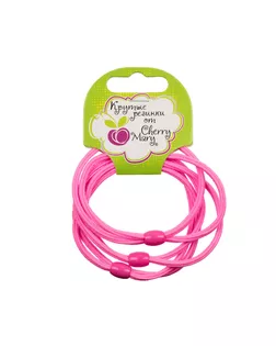 "CHERRY MARY" R6017 Набор резинок для волос 5 х 3 шт. №02 зеленый арт. ГММ-9665-6-ГММ0054376