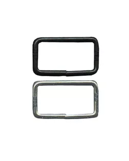 Рамка прямоугольная широкая KC-25 р.1,5х2,5см 100шт арт. ГММ-10038-1-ГММ0003378