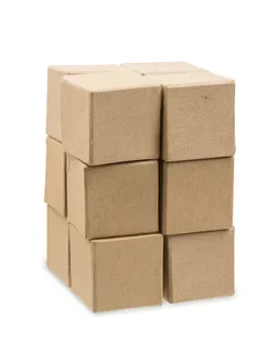 Заготовки для декорирования "Love2art" PAM-137 "кубики" папье-маше 5 x 5 см 12 шт . арт. ГММ-10072-1-ГММ0048453