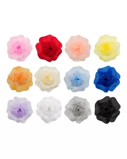 39 Цветок 2 шт №06 красный арт. ГММ-10293-1-ГММ0047616