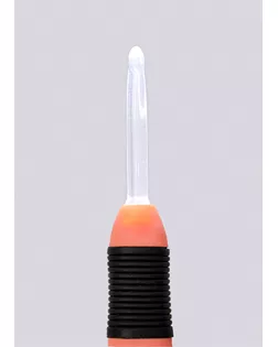 Для вязания крючок с подсветкой CH-LD пластик d 6 мм 15.6 см в картонной упаковке с европодвесом оранжевый арт. ГММ-10300-1-ГММ0050767