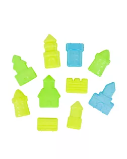 "Hobbius" NFX-03 Набор формочек для лепки 10 шт ассорти арт. ГММ-10488-1-ГММ0059279