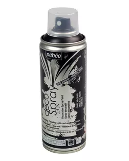 "PEBEO" Краска с эффектом грифельной доски decoSpray (аэрозоль) 094003 200 мл черный арт. ГММ-10783-1-ГММ0082109