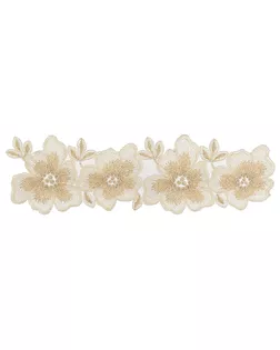 MTFL-01 "цветы" 4 шт пудровый арт. ГММ-11225-1-ГММ0082353